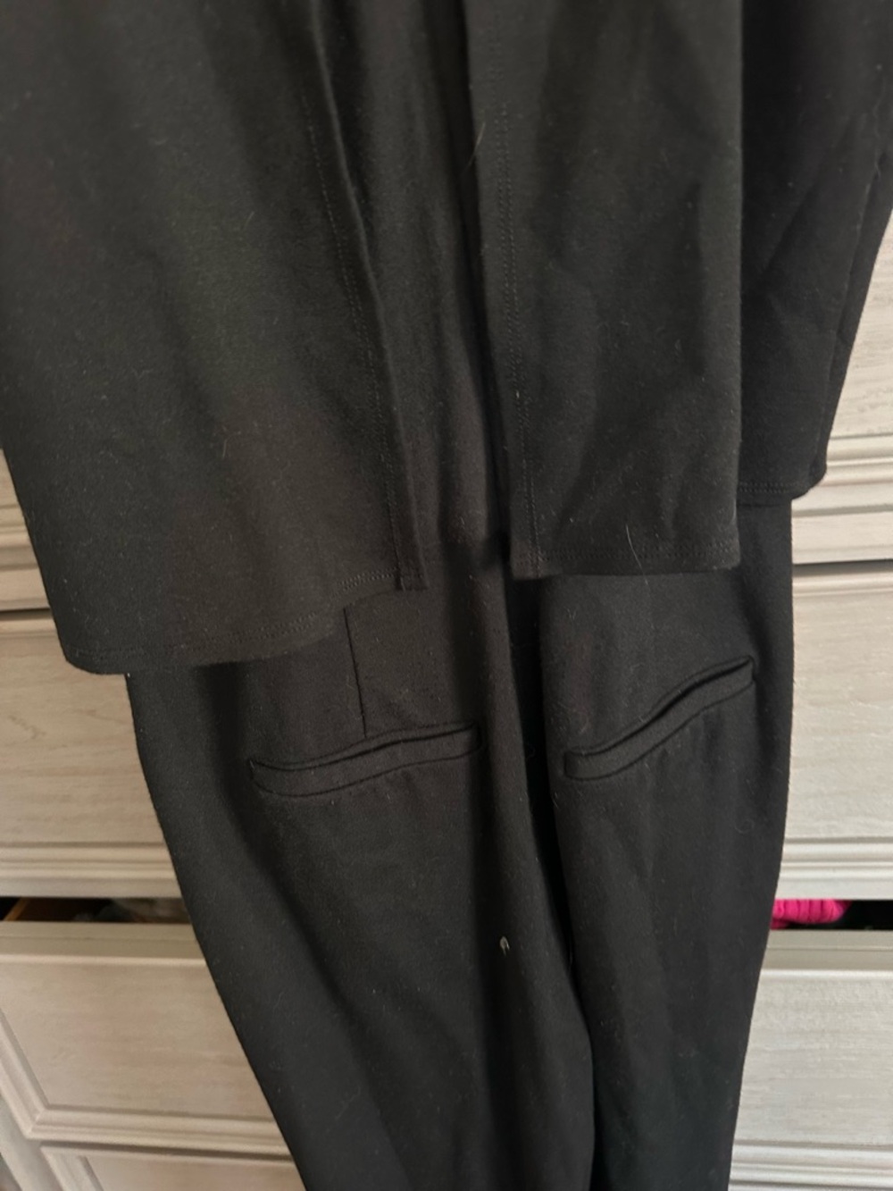 Anthropologie Black Cropped Wide-Leg Jumpsuit Women's Sleeveless Jumpsuit size - Picture 5 of 8